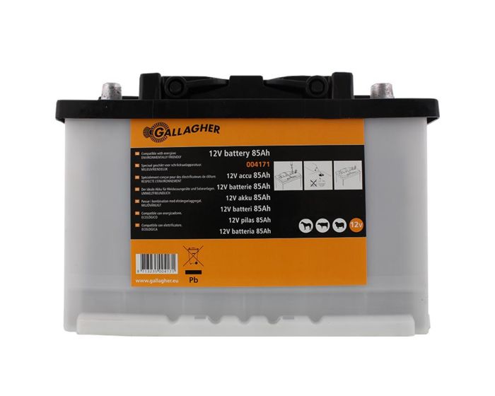 Gallagherova baterie 12V / 85Ah LA - 278x175x190 mm main product photo