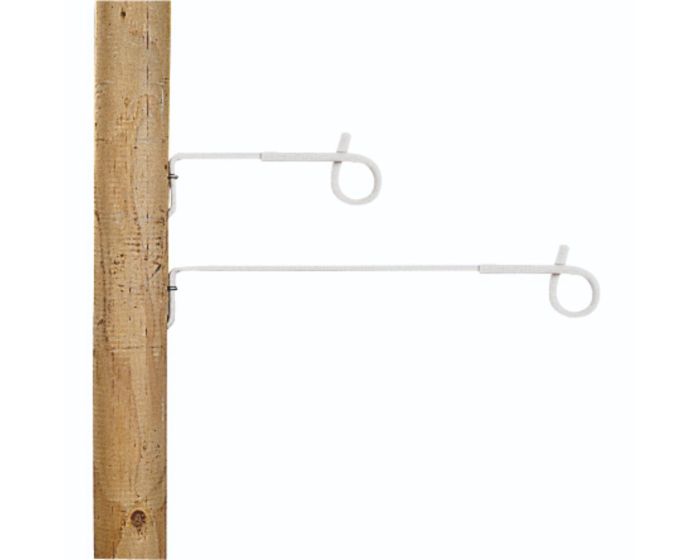 Gallagher Offset Pigtail izolátor 17,5cm bílý (10) main product photo