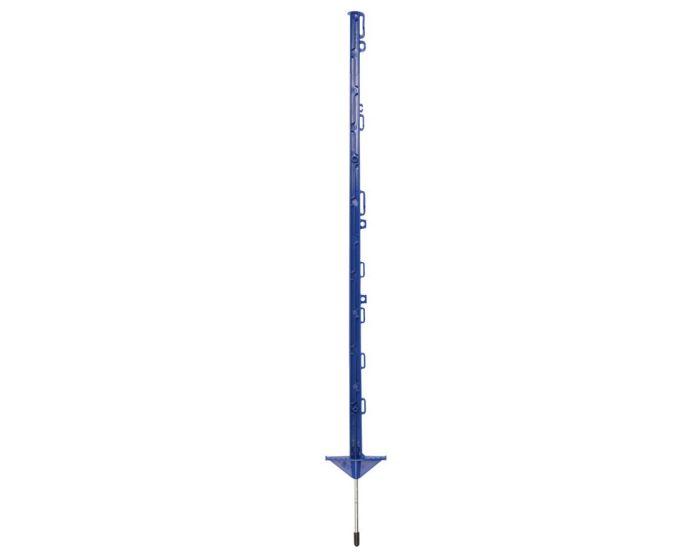 Plastový sloupek Pulsara 1,05 m, modrý s 10 podpěrami z drátu / pásky (10) main product photo