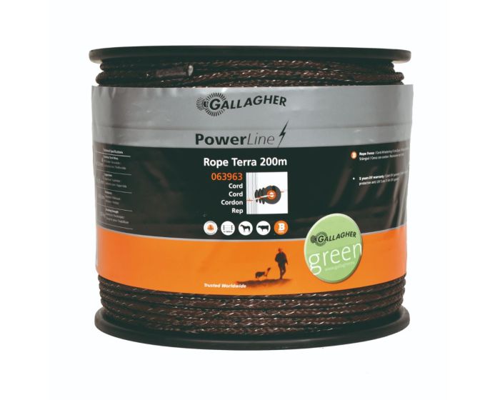 Lanko Gallagher PowerLine pletené Terra 200m main product photo