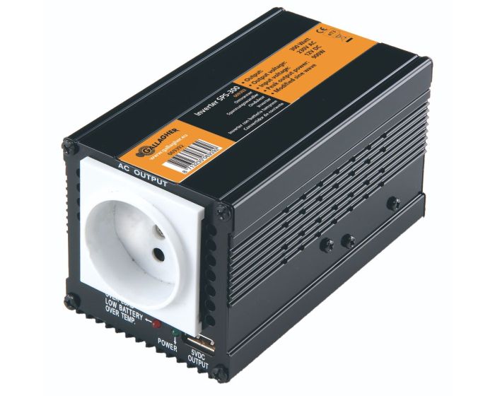 Gallagher Inverter 12V / 230V permanentní solární / 12V main product photo
