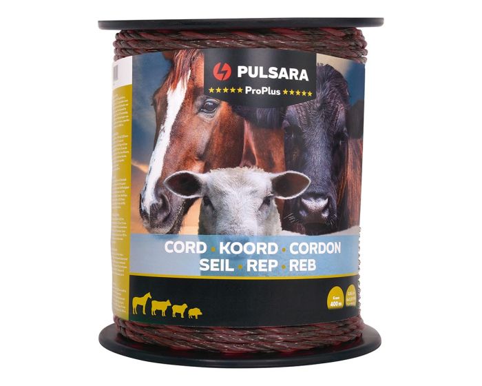 Pulsara Cord Pro Plus 6mm 400m pletená terra main product photo
