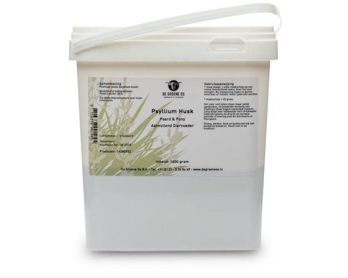 Sectolin Psyllium Husk Horse & Pony - The Green Ox 1 kg main product photo