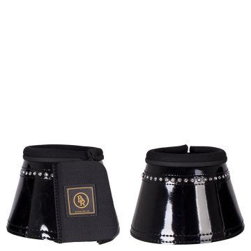 BR Kozačky BR Glamour Lacquer S Černá