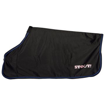 Harrys kůň Fleece koberec Stout Black 125 cm