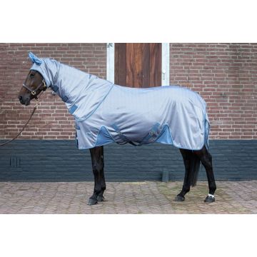 Harry's Horse Reflexní síťovina s volným výstřihem 205 Staalblauw