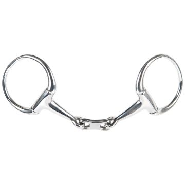 Harry's Horse Bus snaffle dvoukloubový plochý článek 13 mm