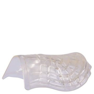 BR Soft Gel Riser Back One Size Průhledný