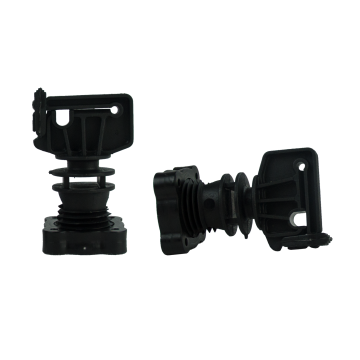 ZoneGuard Šroubová svorka izolátoru pro kulatý sloupek ø 16 mm, 10 kusů