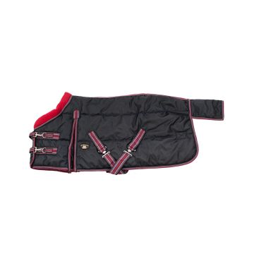 MHS Stabilní koberec "Crusader Plus" 300gr 215 Antracit / Bordeaux